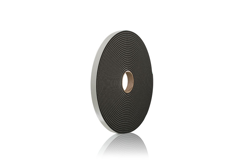 2600 Series Black Medium/Firm PVC Foam Tape