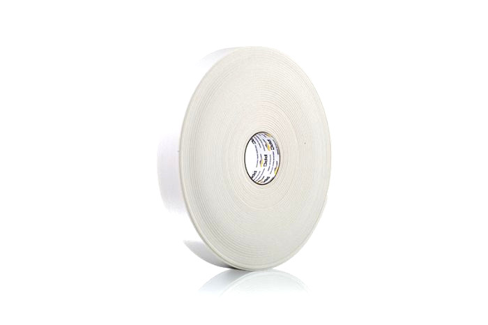 9300 Series Linerless White Firm PE Foam Tape