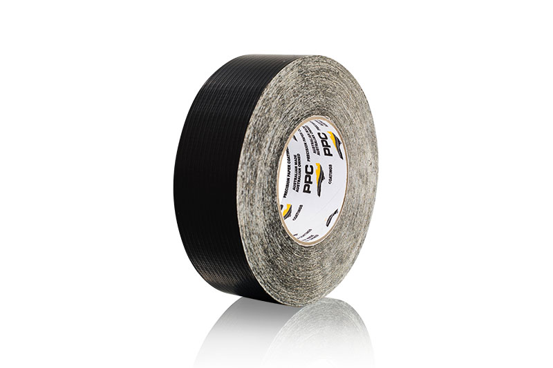 876 Black Reinforced Facing Foil Tape
